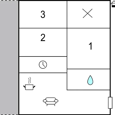 Casa Sole Rosso Apartamento *